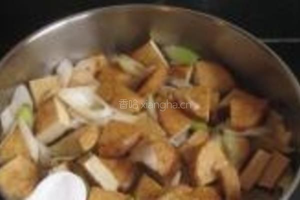 大葱炒素鸡的做法图解5