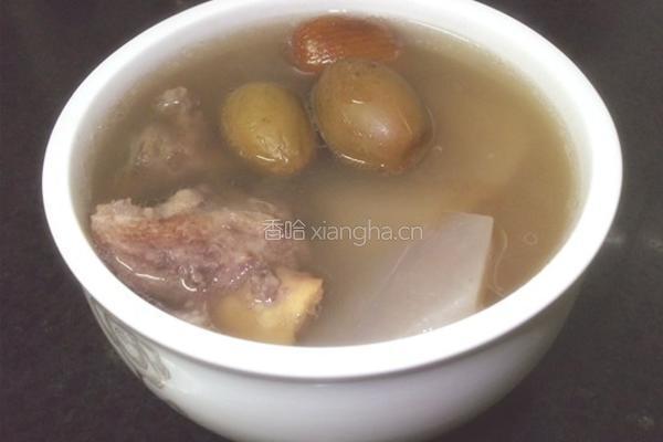 青橄榄萝卜汤