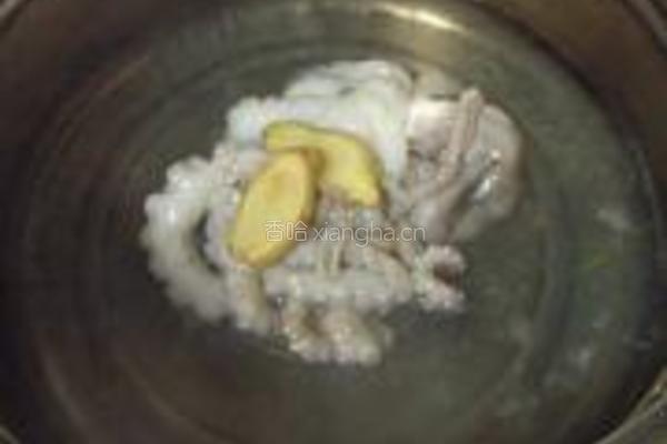 茄汁鱿鱼四季豆的做法图解5