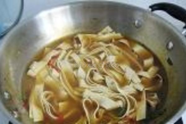 水煮干豆腐的做法图解10