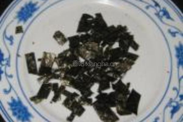 海苔萝卜丝饼的做法图解1