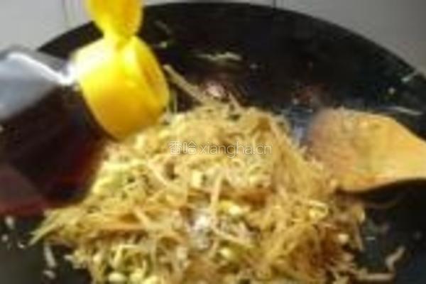 肉末咸菜黄豆芽的做法图解13