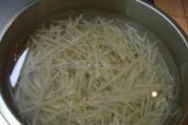 肉末咸菜黄豆芽的做法图解3