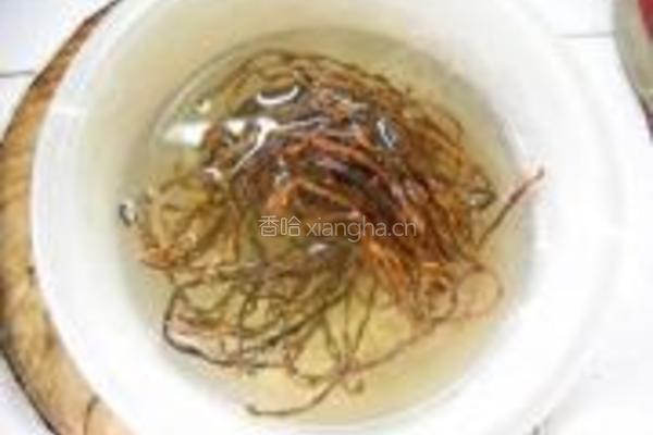 干豆角粉蒸腐乳肉的做法图解3