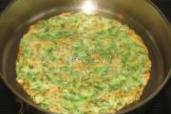 荠菜饼的做法图解5