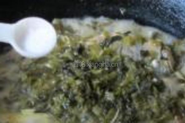咸菜春笋烧小黄鱼的做法图解10