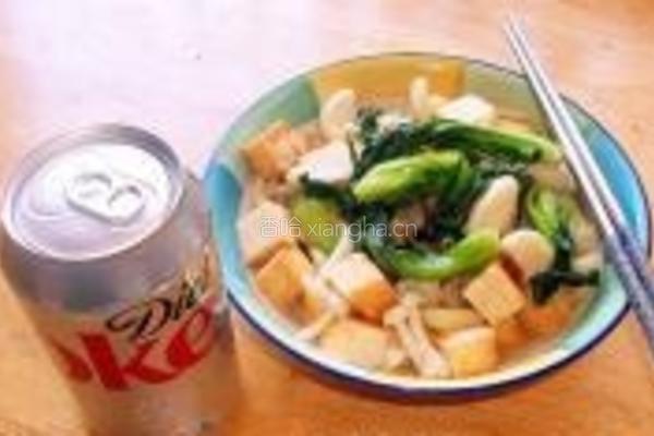 鱼丸鱼豆腐炒时蔬的做法图解6