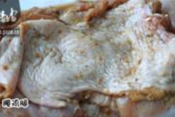 咖喱松花鸡腿的做法图解4
