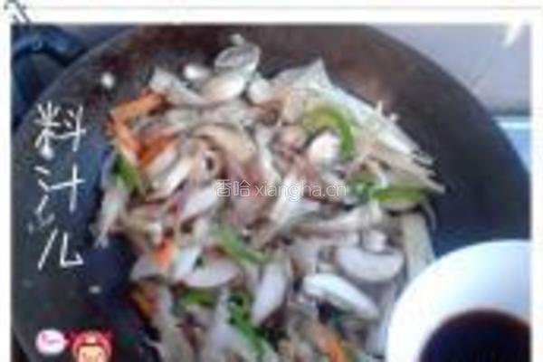 李府花样炒菇的做法图解12