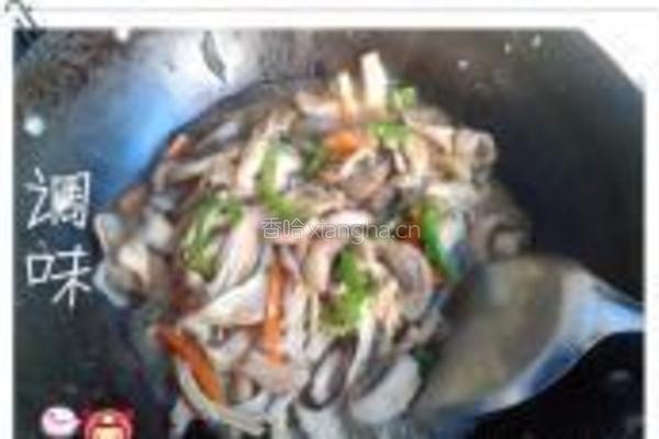李府花样炒菇的做法图解13