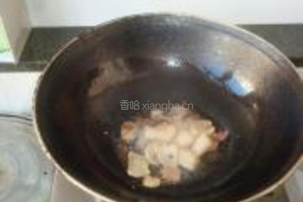 口蘑烧油菜的做法图解4