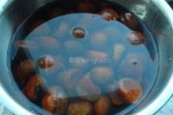 炒栗子的做法图解3