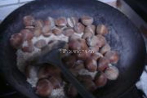 炒栗子的做法图解7