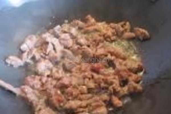 咖喱牛肉煮意粉的做法图解6