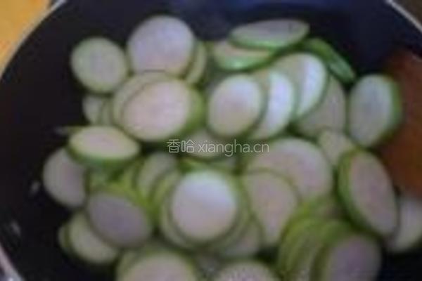 清炒葫芦瓜的做法图解4