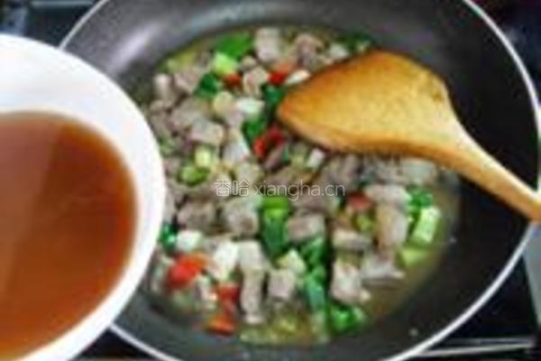 大葱五花肉的做法图解9