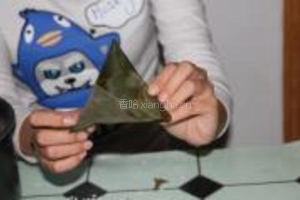 蜜枣糯米粽的做法图解5