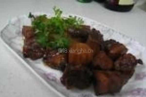 杏鲍菇搭上红烧肉的做法图解5