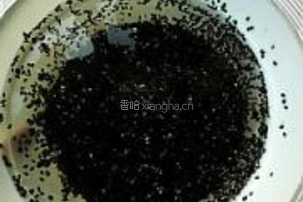 黑芝麻糊的做法图解2