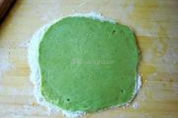 山药绿茶糕的做法图解15