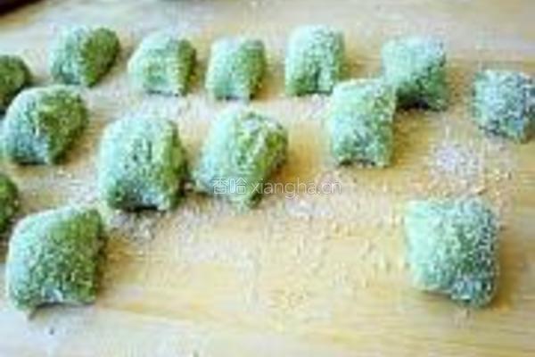山药绿茶糕的做法图解18