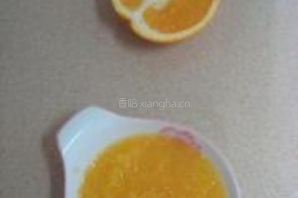 橙汁菊花豆腐的做法图解8