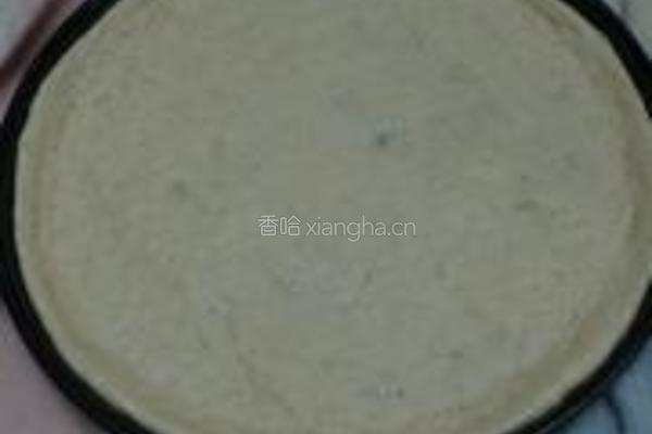 口蘑彩椒鸡腿披萨的做法图解6