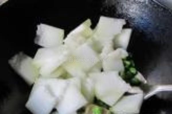 冬瓜毛豆咸肉汤的做法图解9
