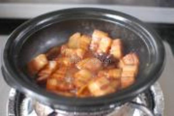 木瓜红烧肉的做法图解11