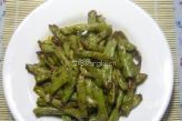 干煸四季豆的做法图解8