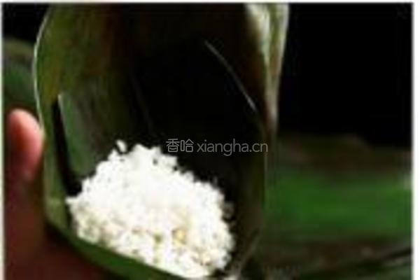 火龙果粽子的做法图解6