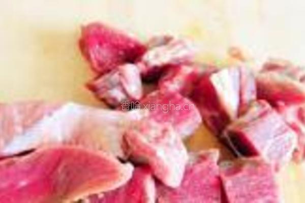 西红柿炖牛腩的做法图解1