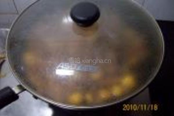 红烧五香栗子鸡的做法图解14