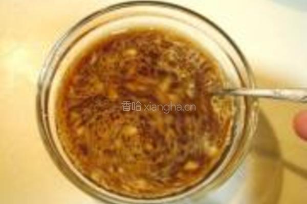 溜干煎肥肠的做法图解3