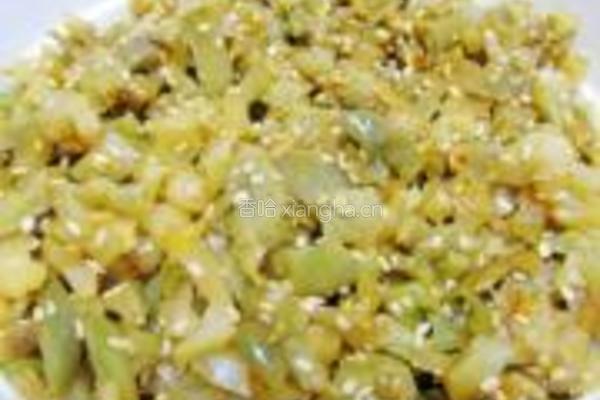 榨菜芝麻包的做法图解10