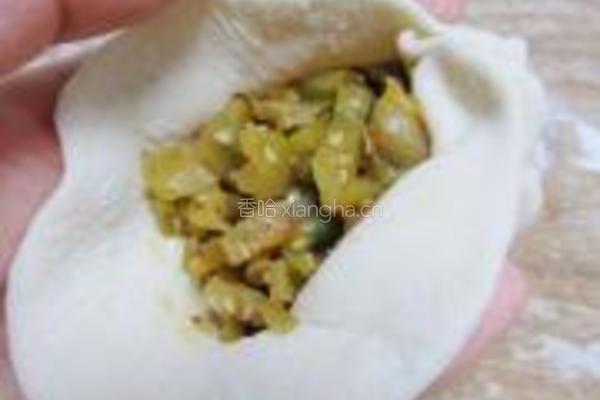 榨菜芝麻包的做法图解15