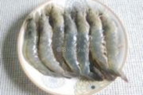粤式白灼虾的做法图解1