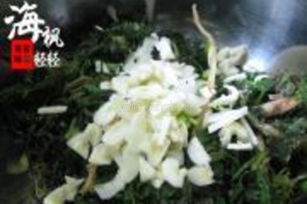 凉拌苦菜的做法图解2