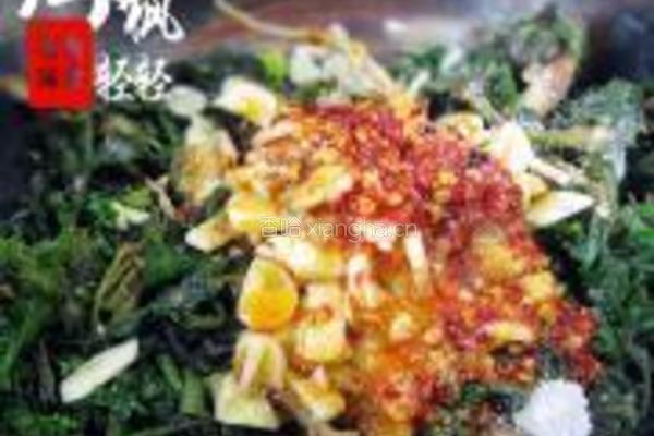 凉拌苦菜的做法图解6