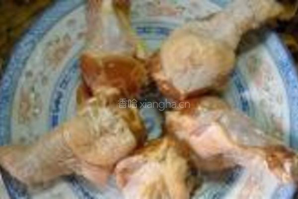 香菇蒸鸡腿的做法图解6