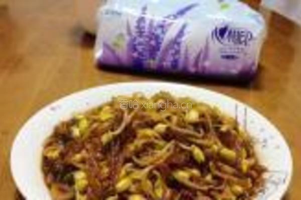 黄豆芽炖粉条的做法图解10