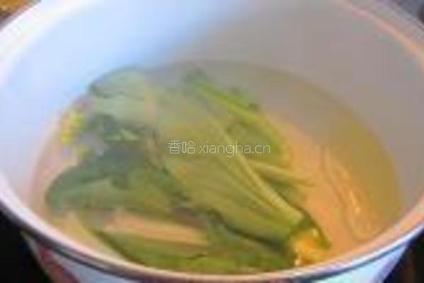白菜素云吞面的做法图解1