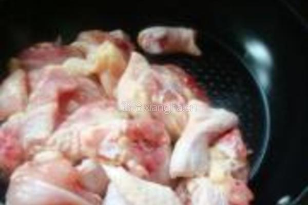 红烧鸡肉的做法图解3