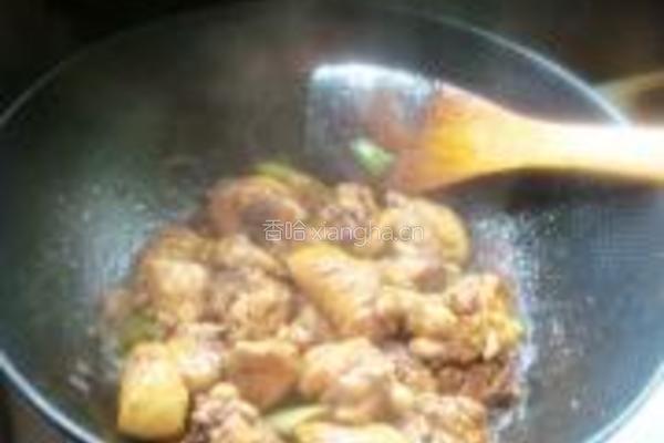 红烧鸡肉的做法图解6