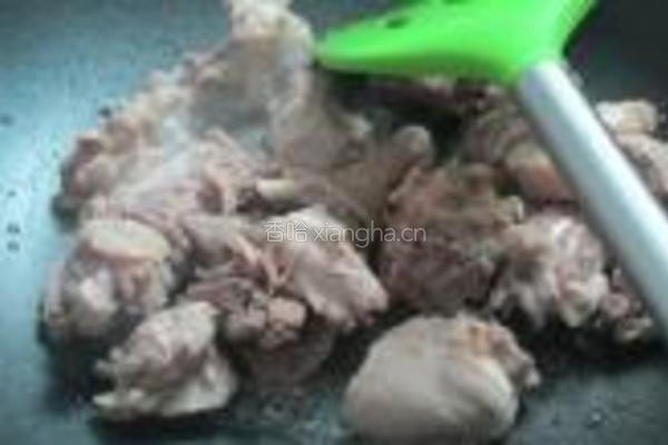 菠萝焖鸭的做法图解4