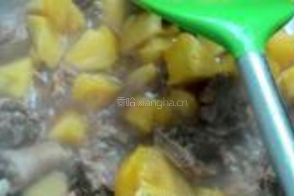 菠萝焖鸭的做法图解9