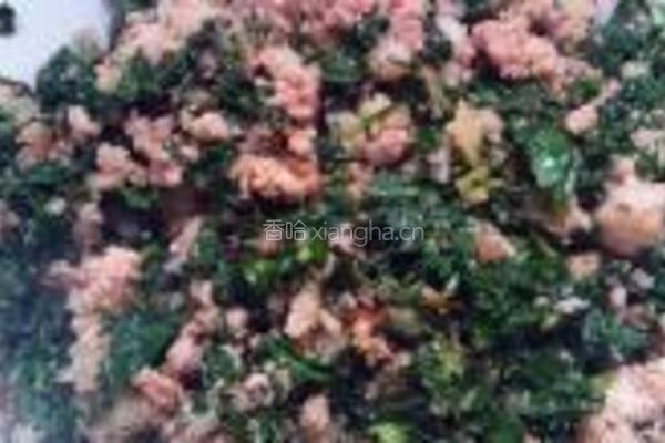荠菜蛋卷的做法图解4