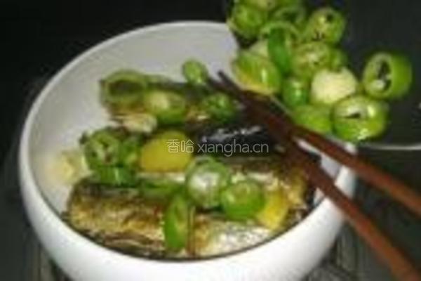 脆萝卜秋刀鱼的做法图解5