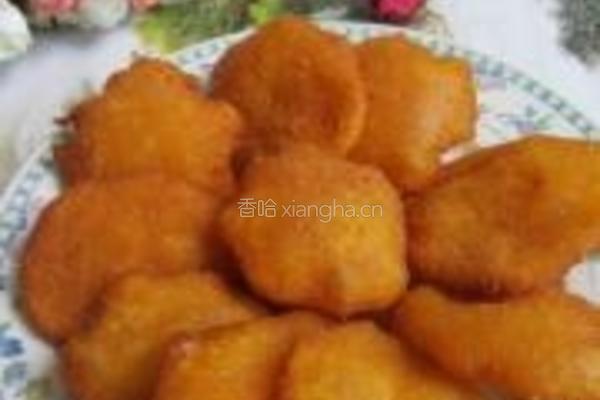 炸南瓜饼的做法图解11