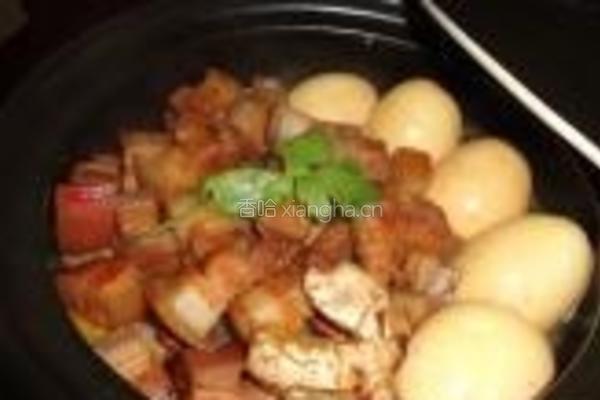 红茶烧蛋肉的做法图解8